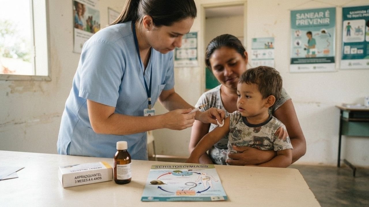 ANVISA APROVA REMÉDIO PARA VERMINOSE QUE CAUSA "BARRIGA D'ÁGUA" EM CRIANÇAS