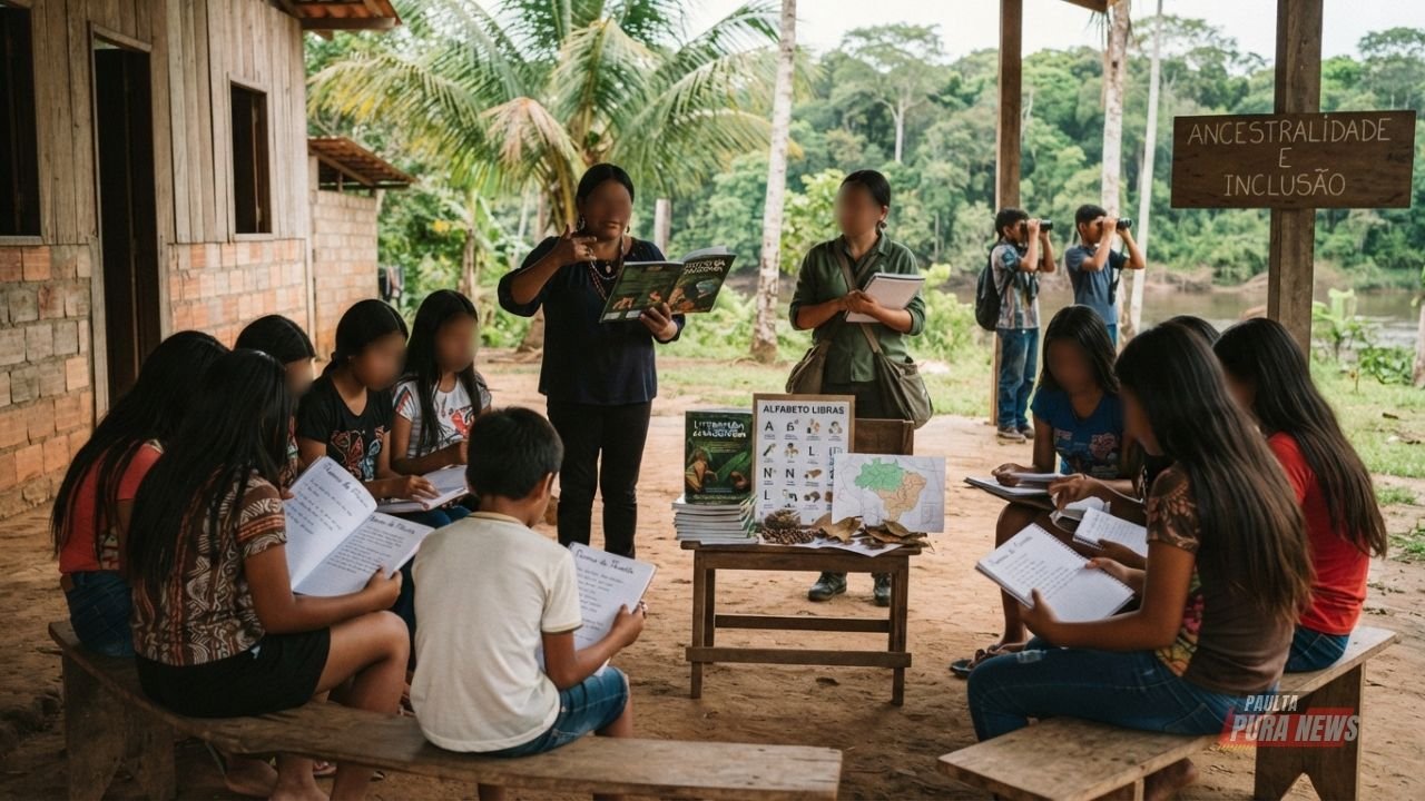 QUANDO A LEITURA VIRA PONTE: PROJETO EM GUAJARÁ-MIRIM INTEGRA SABERES INDÍGENAS, MEIO AMBIENTE E INCLUSÃO